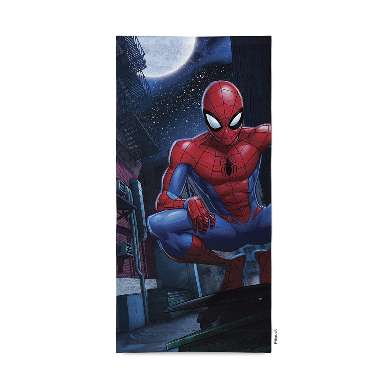 Toallon Tondosado Piñata 70x130 Spiderman